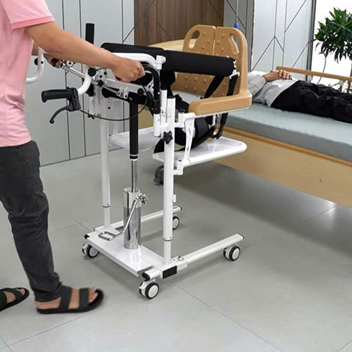Xe Nâng Hạ Bệnh Nhân Có Bô Vệ Sinh Lucass D900